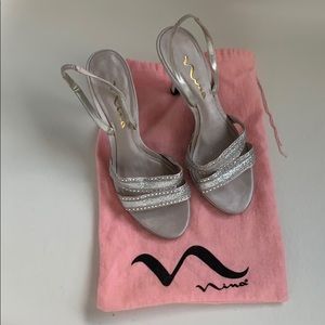 “Nina” Sandal w/ Rhinestones